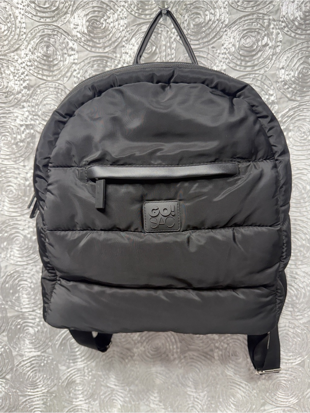 Black Puffer Backpack